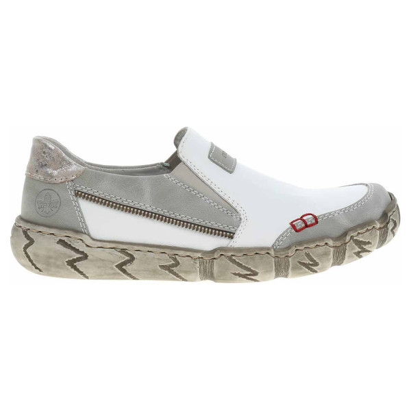 detail Dámská obuv Rieker L0359-80 weiss kombi