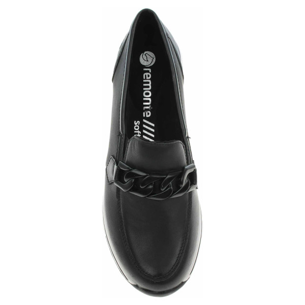 detail Dámské mokasiny Remonte R6711-00 schwarz