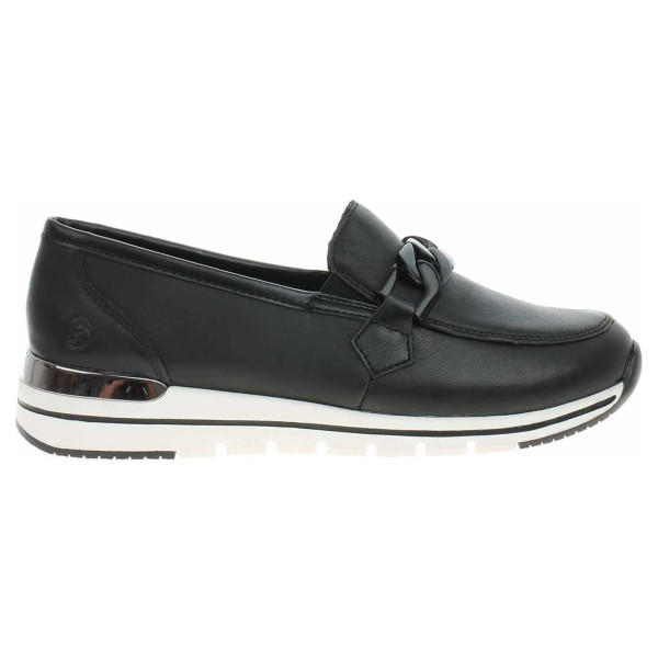 detail Dámské mokasiny Remonte R6711-00 schwarz