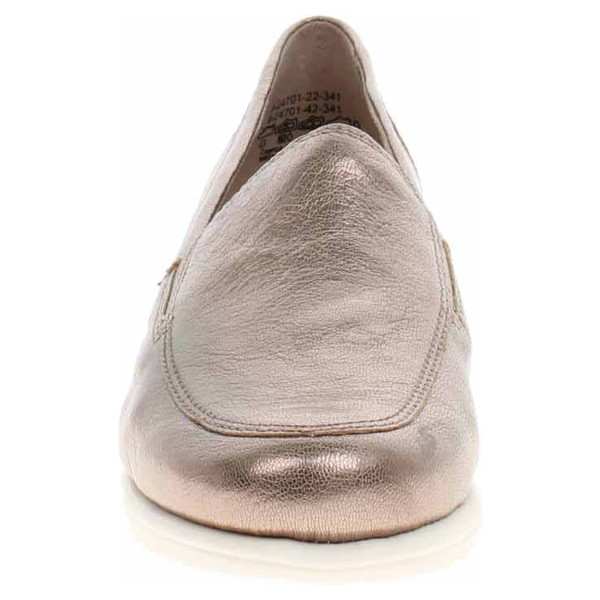 detail Dámské mokasiny Caprice 9-24701-42 taupe metallic