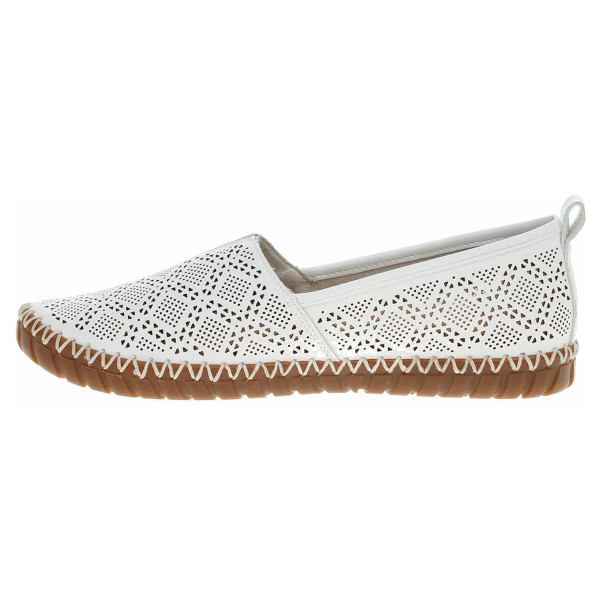 detail Dámské mokasiny Rieker M2851-80 weiss