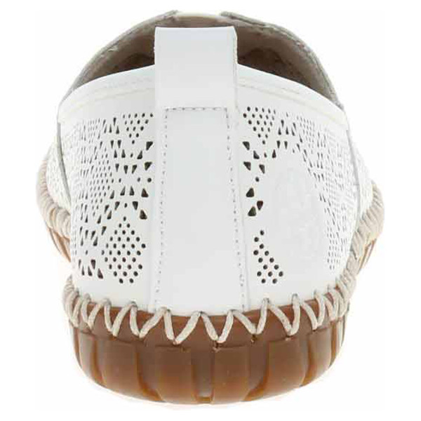 detail Dámské mokasiny Rieker M2851-80 weiss