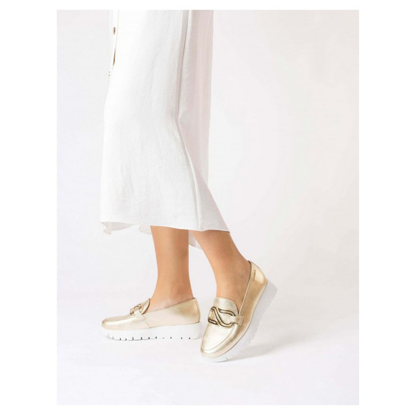 detail Dámské mokasiny Wonders A-2462 max platino