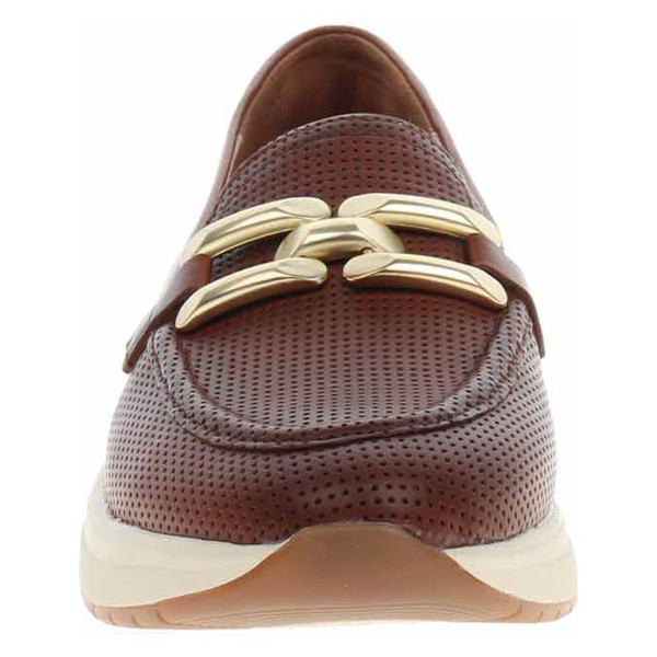 detail Dámské mokasiny Tamaris 8-84700-42 cognac nappa