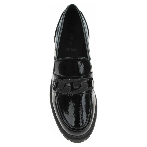 detail Dámské mokasiny s.Oliver 5-24709-43 black patent