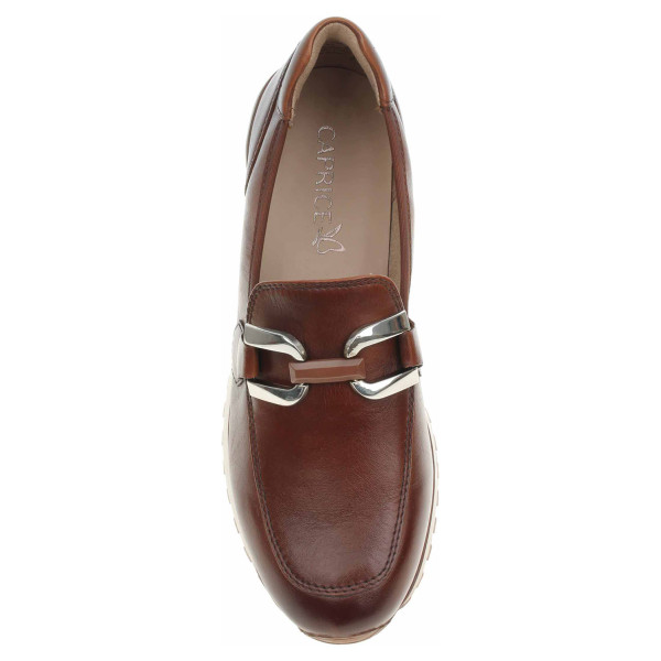 detail Dámské mokasiny Caprice 9-24700-43 cognac nappa