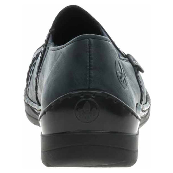 detail Dámské mokasiny Rieker 48961-14 blau