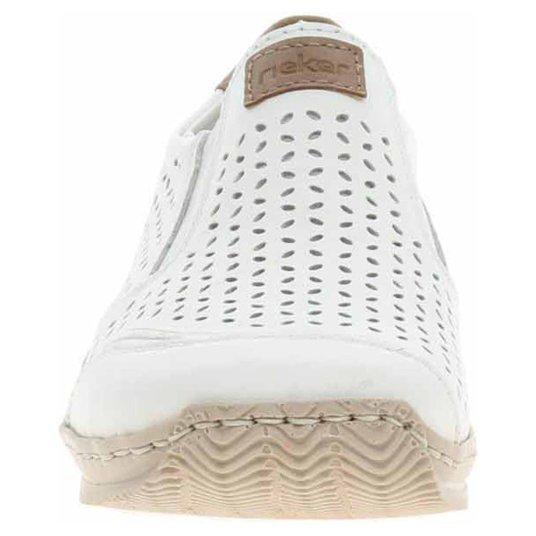 detail Dámské mokasiny Rieker L1792-80 weiss