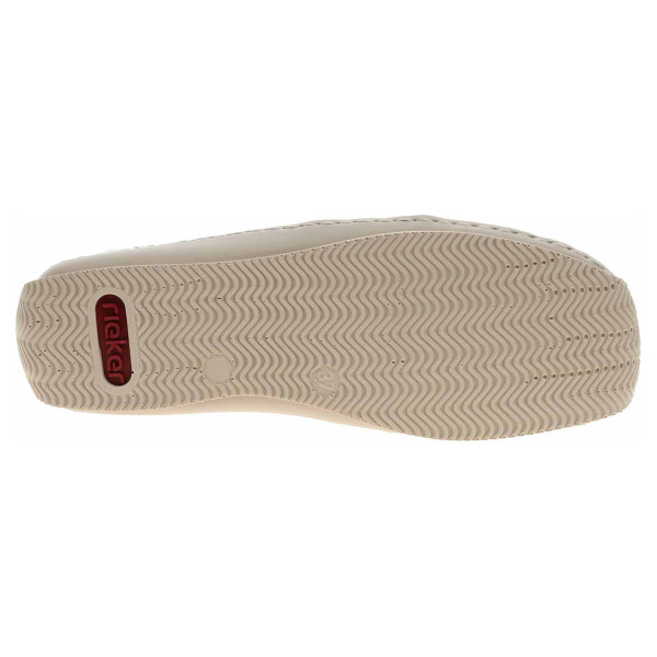 detail Dámské mokasiny Rieker L1792-80 weiss