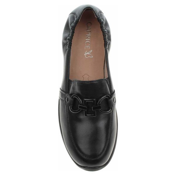 detail Dámské mokasiny Caprice 9-24708-42 black nappa