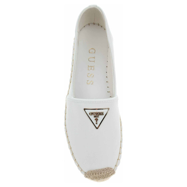 detail Guess dámské espadrilky FLJLNDLEA14-WHITE