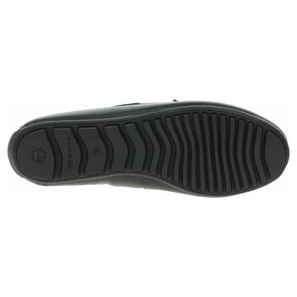 detail Dámské mokasiny Tamaris 1-24630-44 black leather