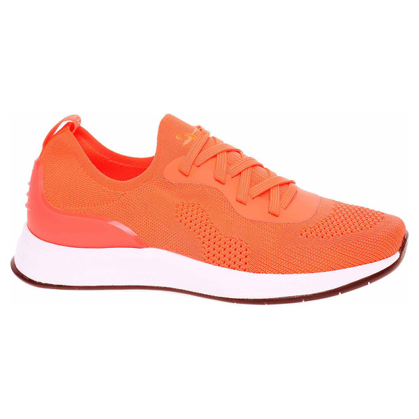 detail Tamaris dámské tenisky 1-23705-24 orange neon