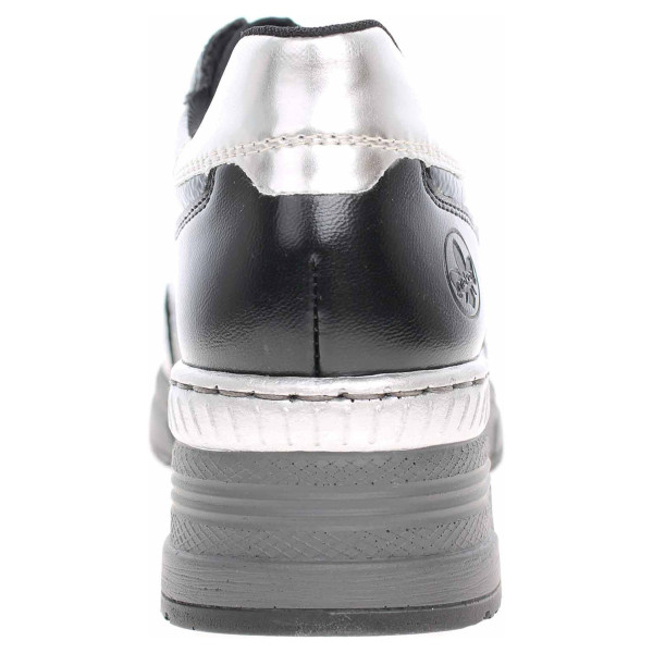 detail Dámské polobotky Rieker N4300-00 schwarz