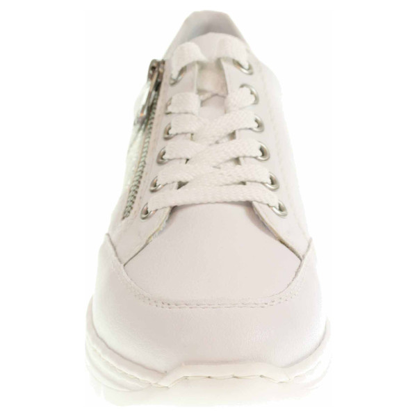 detail Dámské polobotky Rieker N8322-80 weiss