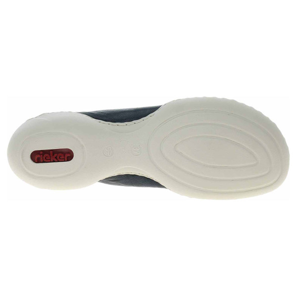 detail Dámské polobotky Rieker 58821-14 blau