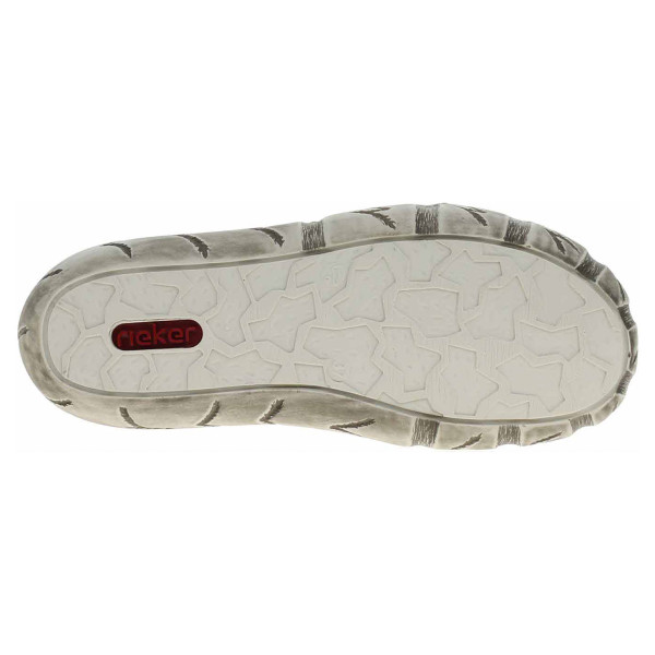 detail Dámské polobotky Rieker L0303-60 beige kombi