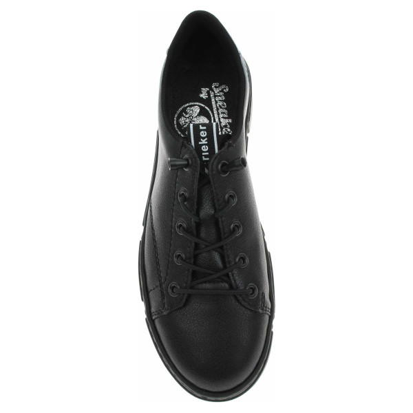 detail Dámské polobotky Rieker N5903-00 schwarz