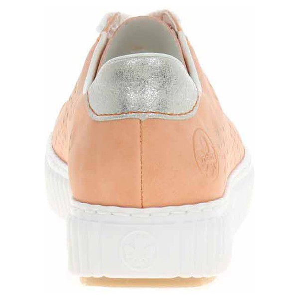 detail Dámské polobotky Rieker M3901-38 orange