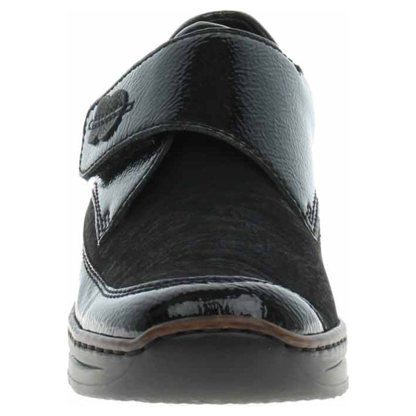 detail Dámské polobotky Rieker 487C0-00 schwarz