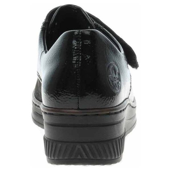 detail Dámské polobotky Rieker 487C0-00 schwarz