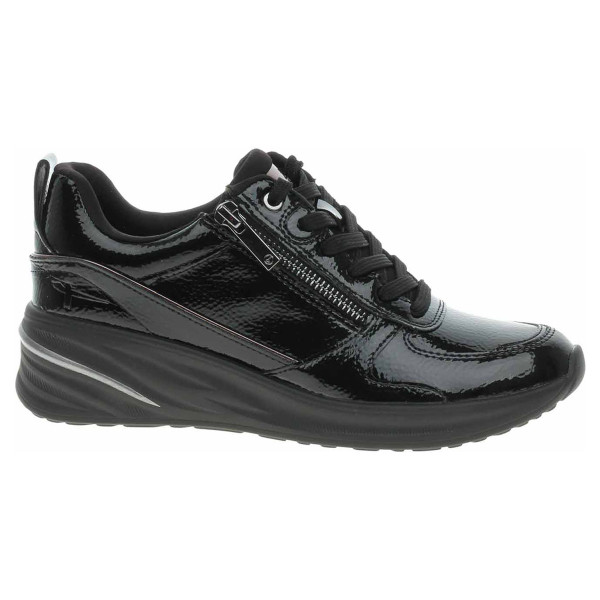 detail Dámské polobotky Tamaris 1-23754-45 black patent