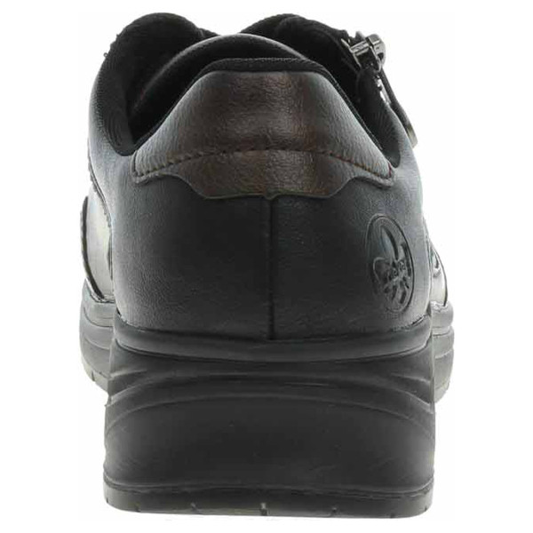 detail Dámské polobotky Rieker N9501-01 schwarz