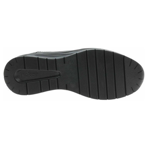 detail Dámské polobotky Rieker N9501-01 schwarz