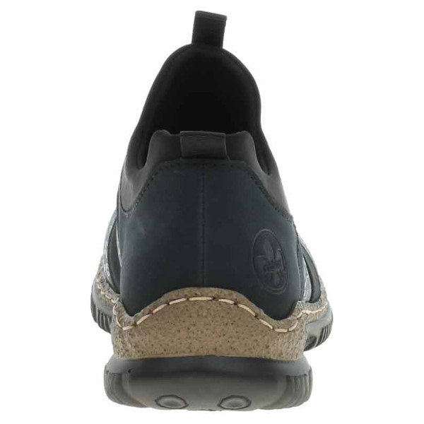 detail Dámské polobotky Rieker N3295-14 blau