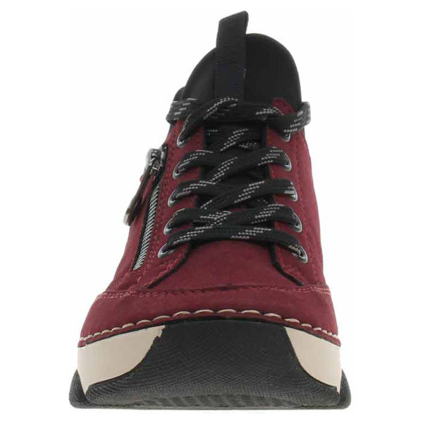 detail Dámské polobotky Rieker 45973-36 rot