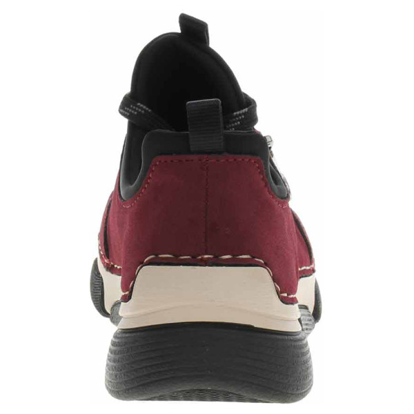 detail Dámské polobotky Rieker 45973-36 rot