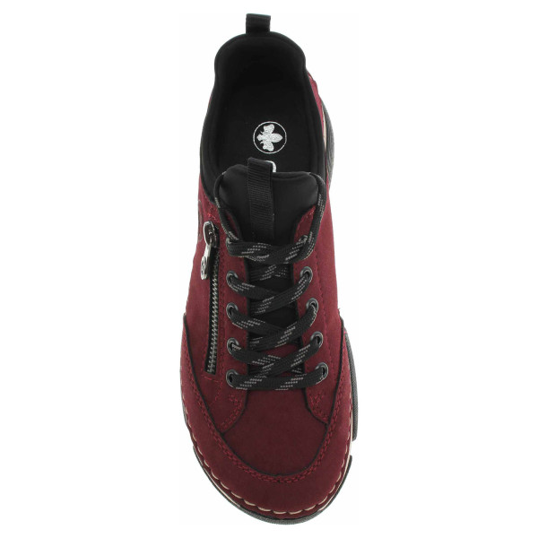 detail Dámské polobotky Rieker 45973-36 rot