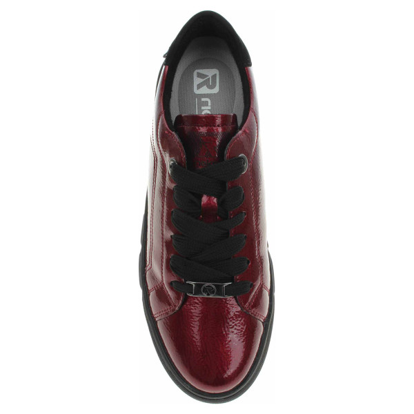 detail Dámské polobotky Rieker W2601-35 rot