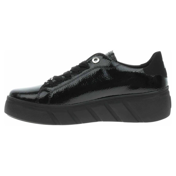 detail Dámské polobotky Rieker W2601-00 schwarz