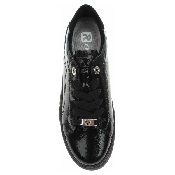 detail Dámské polobotky Rieker W2601-00 schwarz
