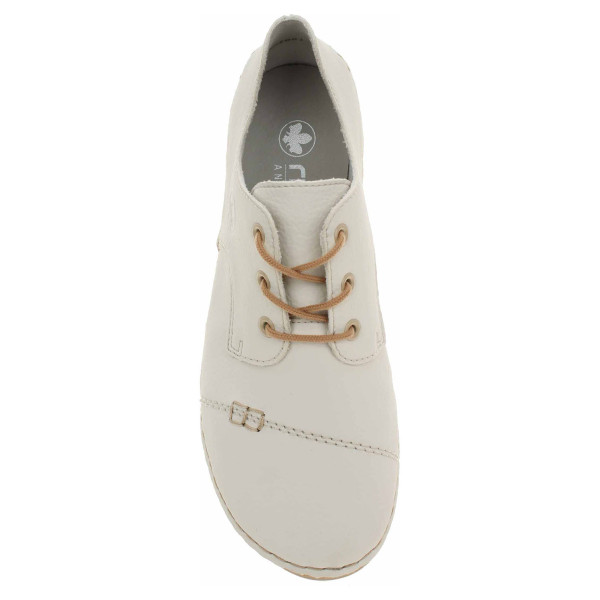 detail Dámské polobotky Rieker 55920-80 weiss