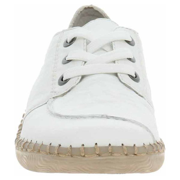 detail Dámské polobotky Rieker N2402-80 weiss