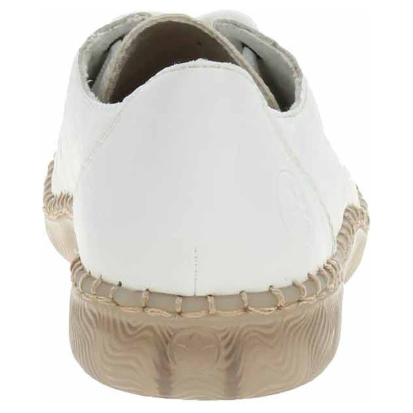 detail Dámské polobotky Rieker N2402-80 weiss