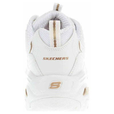 detail Skechers D´Lites - Fresh Start white-rose gold