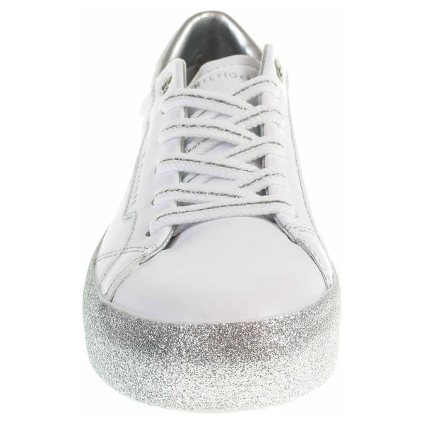 detail Dámská obuv Tommy Hilfiger FW0FW04849 0K5 white-silver