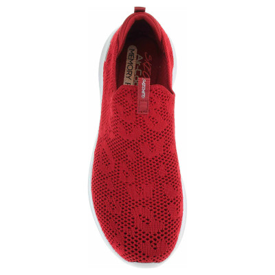 detail Skechers Ultra Flex - Fast Talker red