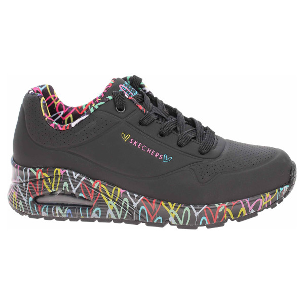 detail Skechers Uno - Loving Love black
