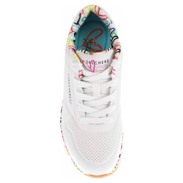 detail Skechers Uno - Loving Love white