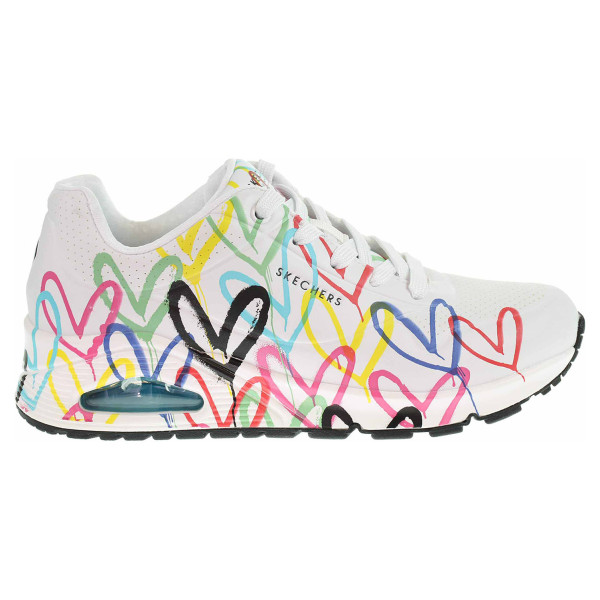 detail Skechers x JGoldcrown: Uno - Spread the Love white-multi
