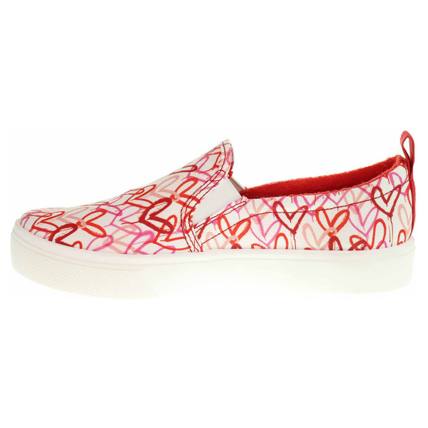 detail Skechers Poppy - Drippin Love white-red-pink