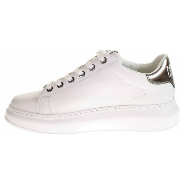 detail Dámská obuv Karl Lagerfeld KL62538 01S white lthr s-silver