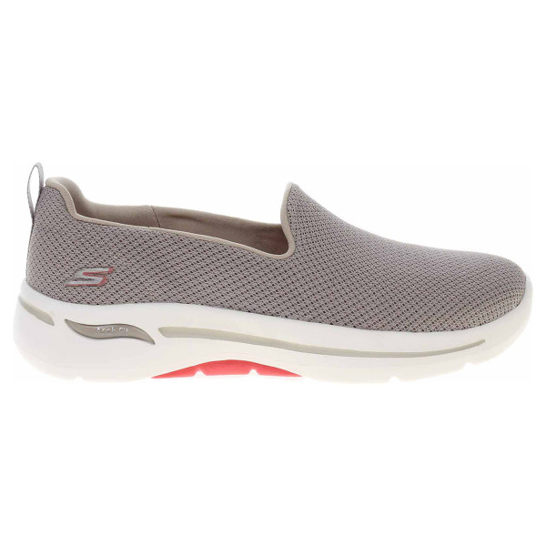 detail Skechers Go Walk Arch Fit - Grateful taupe-coral