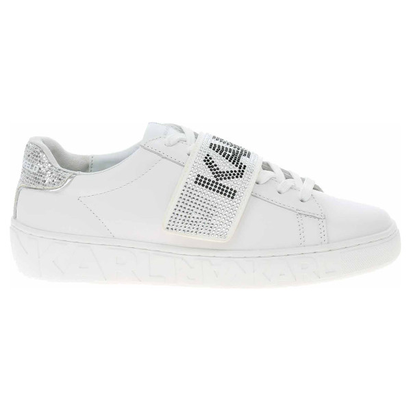 Dámská obuv Karl Lagerfeld KL61037 01S White Lthr