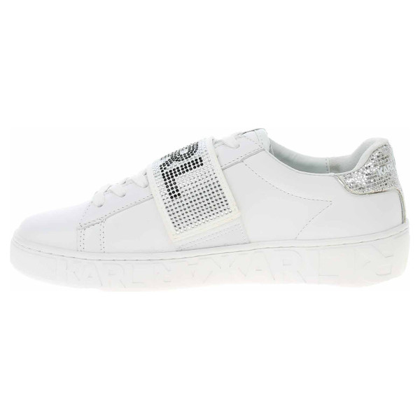 detail Dámská obuv Karl Lagerfeld KL61037 01S White Lthr