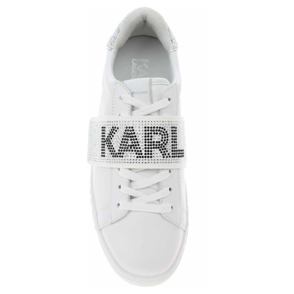 detail Dámská obuv Karl Lagerfeld KL61037 01S White Lthr